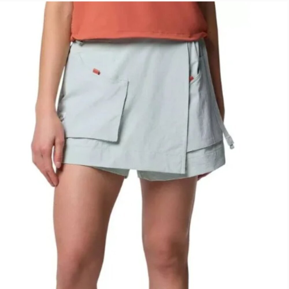 Columbia Light Blue Outdoor Skort with Front Pockets